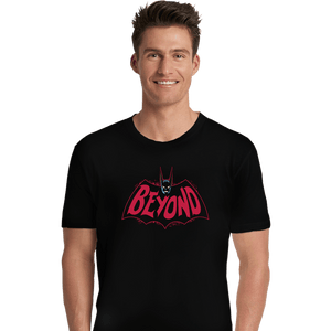 Secret_Shirts Premium Shirts, Unisex / Small / Black Bat Beyond Tee