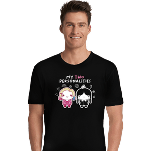 Daily_Deal_Shirts Premium Shirts, Unisex / Small / Black My Two Personalities
