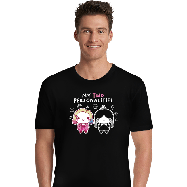 Daily_Deal_Shirts Premium Shirts, Unisex / Small / Black My Two Personalities