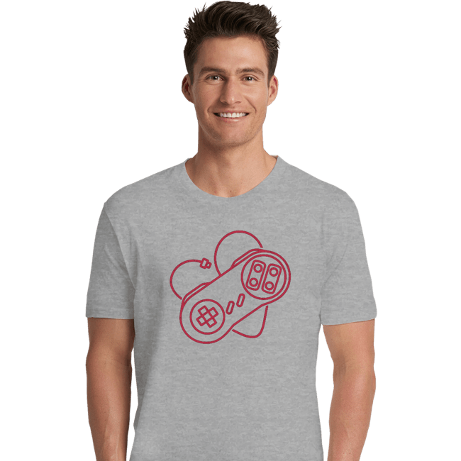 Shirts Premium Shirts, Unisex / Small / Sports Grey Retrogaming Lover