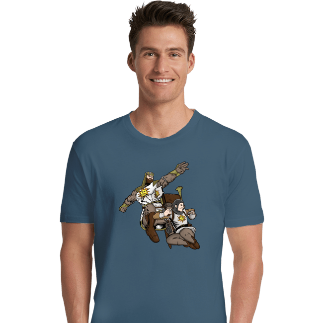 Secret_Shirts Premium Shirts, Unisex / Small / Indigo Blue The Dark King