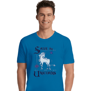 Secret_Shirts Premium Shirts, Unisex / Small / Sapphire Magical Conservation