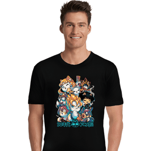 Daily_Deal_Shirts Premium Shirts, Unisex / Small / Black 90s Anime Neko