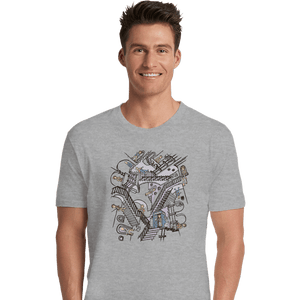 Daily_Deal_Shirts Premium Shirts, Unisex / Small / Sports Grey Escher Who
