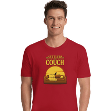 Load image into Gallery viewer, Daily_Deal_Shirts Premium Shirts, Unisex / Small / Red The Settlers Of The Couch
