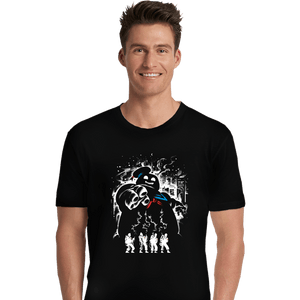 Daily_Deal_Shirts Premium Shirts, Unisex / Small / Black Marshmallow Ghost
