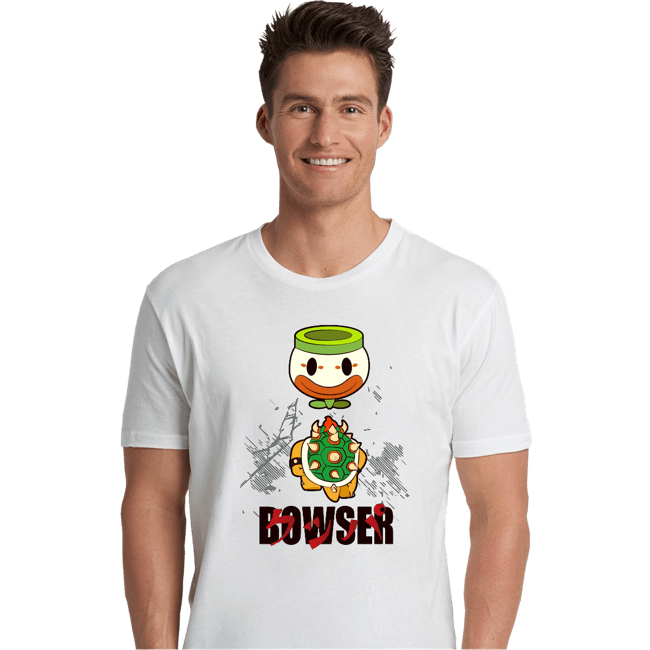 Secret_Shirts Premium Shirts, Unisex / Small / White Akira Bowser