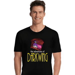 Secret_Shirts Premium Shirts, Unisex / Small / Black The Adventures Of Darkwing