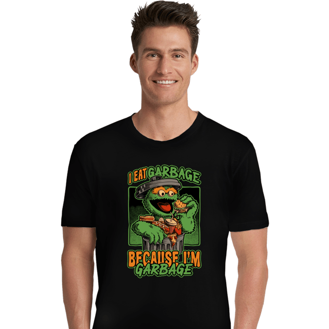 Daily_Deal_Shirts Premium Shirts, Unisex / Small / Black I'm Garbage