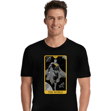 Load image into Gallery viewer, Daily_Deal_Shirts Premium Shirts, Unisex / Small / Black JL Tarot - The World
