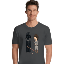 Load image into Gallery viewer, Daily_Deal_Shirts Premium Shirts, Unisex / Small / Charcoal Stupid Jedi
