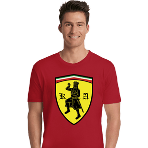 Daily_Deal_Shirts Premium Shirts, Unisex / Small / Red Scuderia Britanni