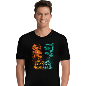 Daily_Deal_Shirts Premium Shirts, Unisex / Small / Black Dragon VS Beast