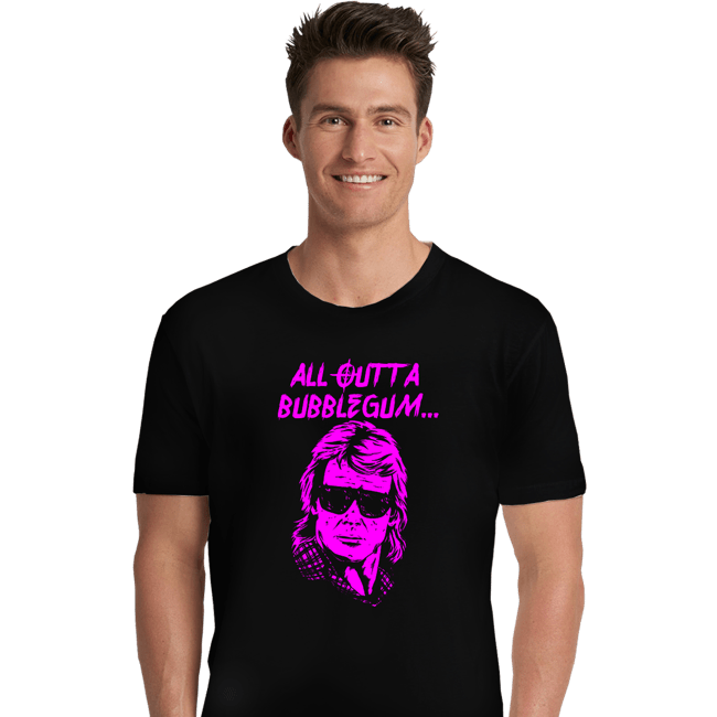 Shirts Premium Shirts, Unisex / Small / Black All Outta Bubblegum