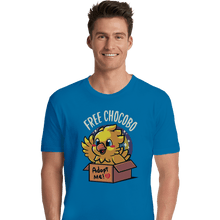 Load image into Gallery viewer, Shirts Premium Shirts, Unisex / Small / Sapphire Adopt A Chocobo
