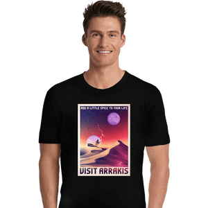 Secret_Shirts Premium Shirts, Unisex / Small / Black Planet Arrakis