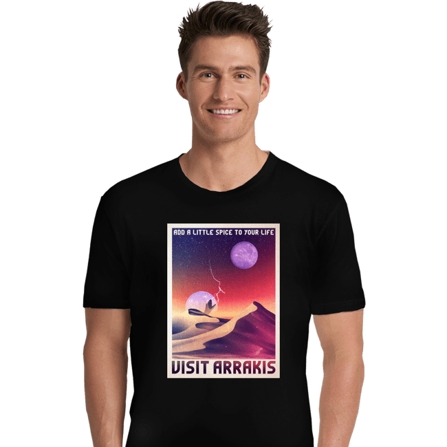 Secret_Shirts Premium Shirts, Unisex / Small / Black Planet Arrakis