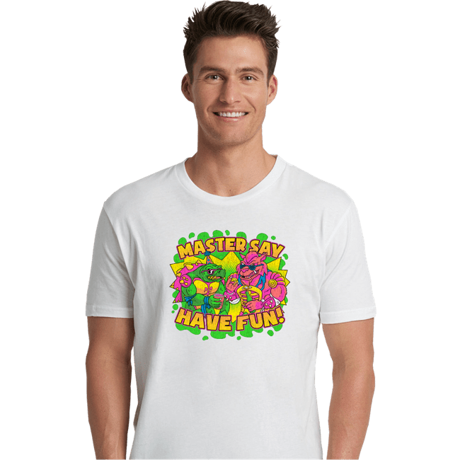Daily_Deal_Shirts Premium Shirts, Unisex / Small / White Party Mutants