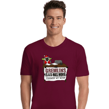 Load image into Gallery viewer, Shirts Premium Shirts, Unisex / Small / Maroon Gremlins Is A Christmas Movie
