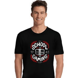 Shirts Premium Shirts, Unisex / Small / Black NES Gaming Club