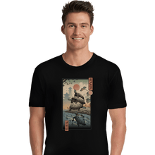 Load image into Gallery viewer, Shirts Premium Shirts, Unisex / Small / Black Kame Kame Ukiyo-e
