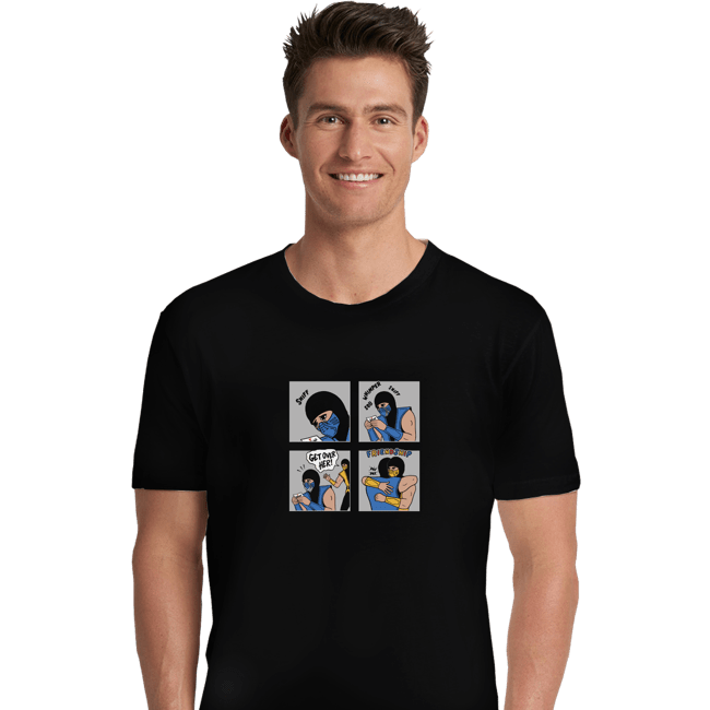 Shirts Premium Shirts, Unisex / Small / Black Mortal Komfort