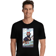 Load image into Gallery viewer, Daily_Deal_Shirts Premium Shirts, Unisex / Small / Black Tarot Ghibli The Magician
