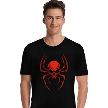 Load image into Gallery viewer, Daily_Deal_Shirts Premium Shirts, Unisex / Small / Black Spider Skull

