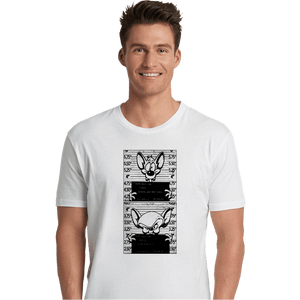 Secret_Shirts Premium Shirts, Unisex / Small / White Pinky And Brain Mugshot