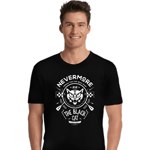 Shirts Premium Shirts, Unisex / Small / Black The Black Cat Canoe Emblem