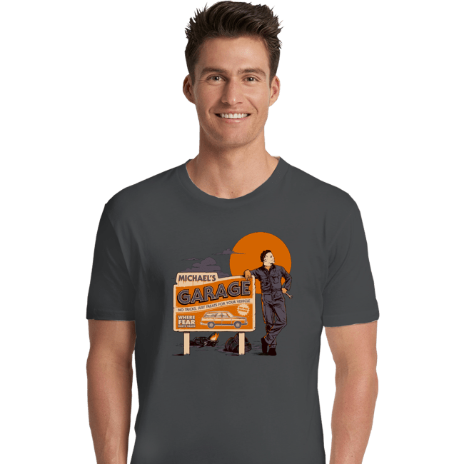 Daily_Deal_Shirts Premium Shirts, Unisex / Small / Charcoal Michael's Garage