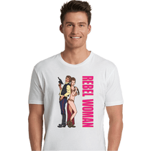 Load image into Gallery viewer, Daily_Deal_Shirts Premium Shirts, Unisex / Small / White Rebel Woman
