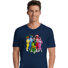 Load image into Gallery viewer, Daily_Deal_Shirts Premium Shirts, Unisex / Small / Navy Grinch Rangers
