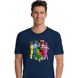 Daily_Deal_Shirts Premium Shirts, Unisex / Small / Navy Grinch Rangers