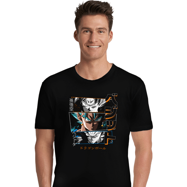 Daily_Deal_Shirts Premium Shirts, Unisex / Small / Black Fusion Vegito
