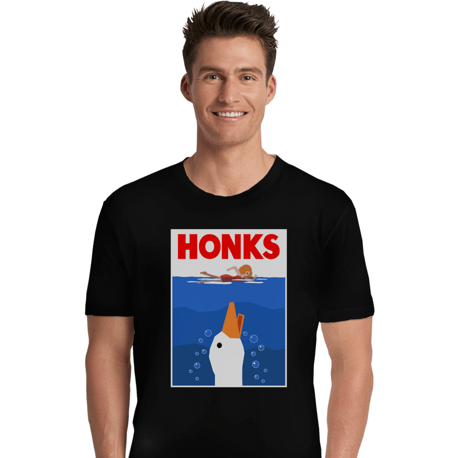 Shirts Premium Shirts, Unisex / Small / Black HONKS