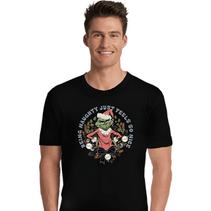 Daily_Deal_Shirts Premium Shirts, Unisex / Small / Black Naughty Grinch