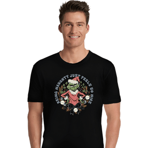 Daily_Deal_Shirts Premium Shirts, Unisex / Small / Black Naughty Grinch