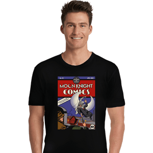 Secret_Shirts Premium Shirts, Unisex / Small / Black Moon Detective