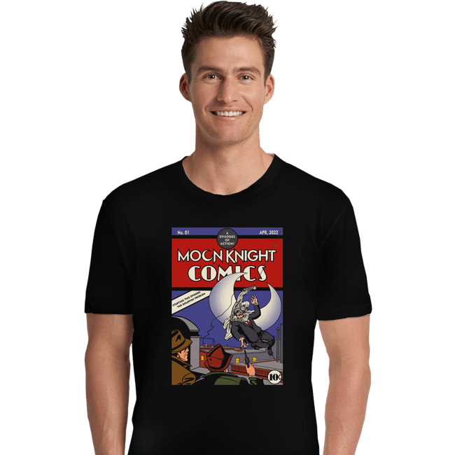 Secret_Shirts Premium Shirts, Unisex / Small / Black Moon Detective