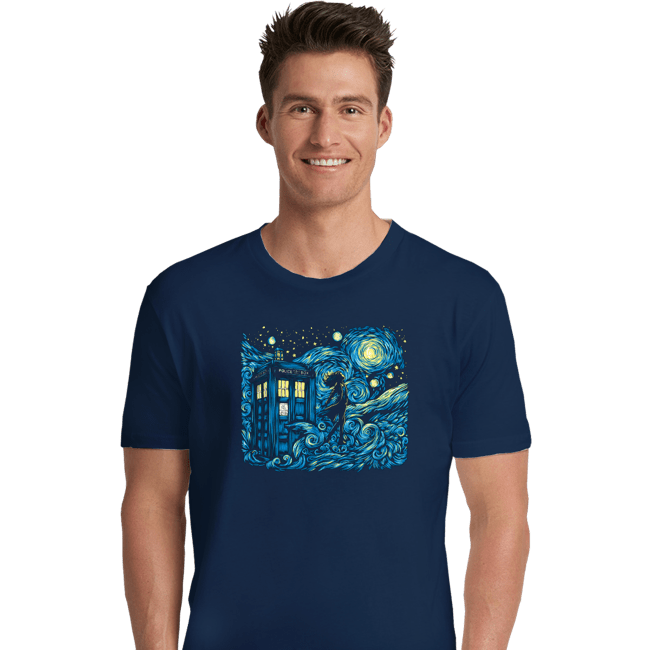 Daily_Deal_Shirts Premium Shirts, Unisex / Small / Navy Dreams Of Time And Space
