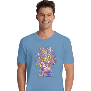 Shirts Premium Shirts, Unisex / Small / Powder Blue Throne Of Magic