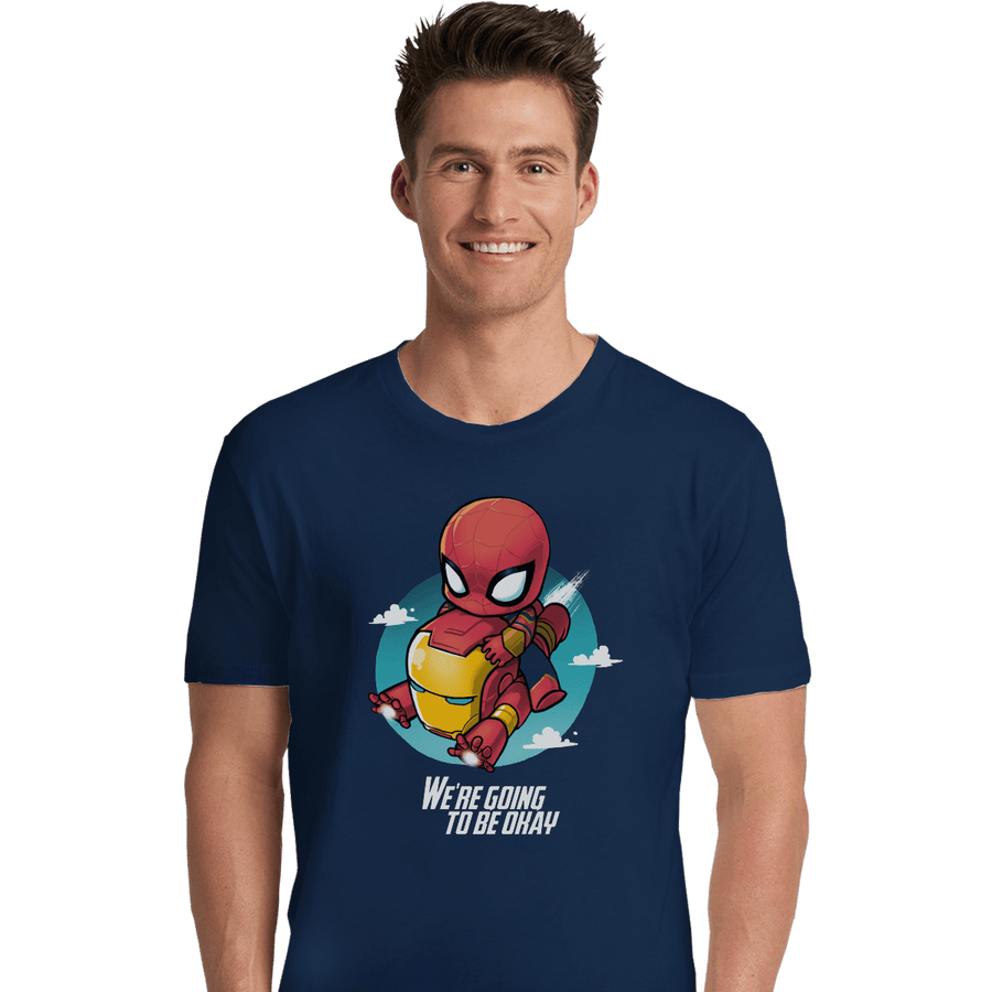 Shirts Premium Shirts, Unisex / Small / Navy We're Going To Be Ok