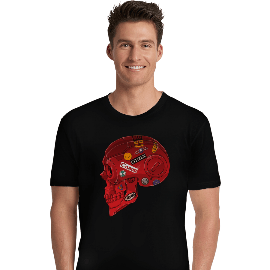 Shirts Premium Shirts, Unisex / Small / Black Akira Skull