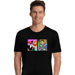 Secret_Shirts Premium Shirts, Unisex / Small / Black Quinn Yelling At Joker