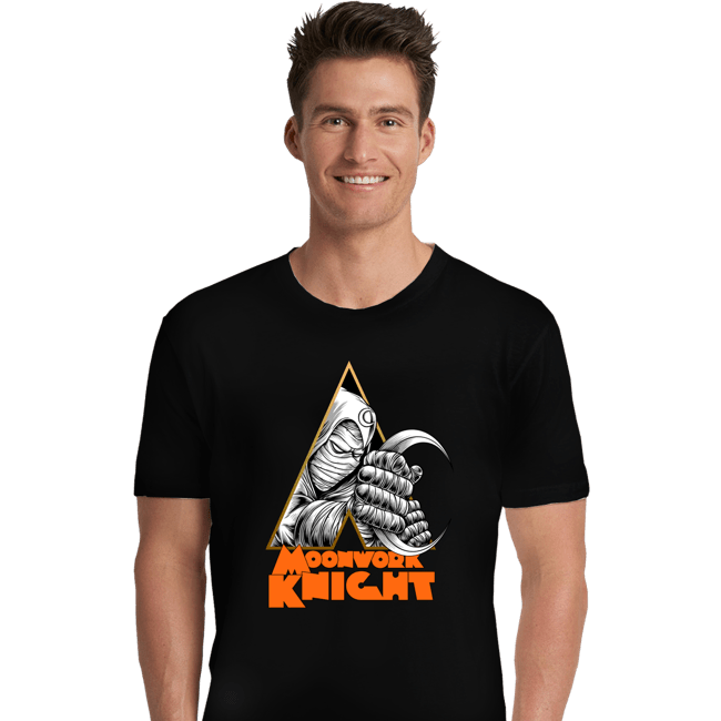 Secret_Shirts Premium Shirts, Unisex / Small / Black Moonwork Knight