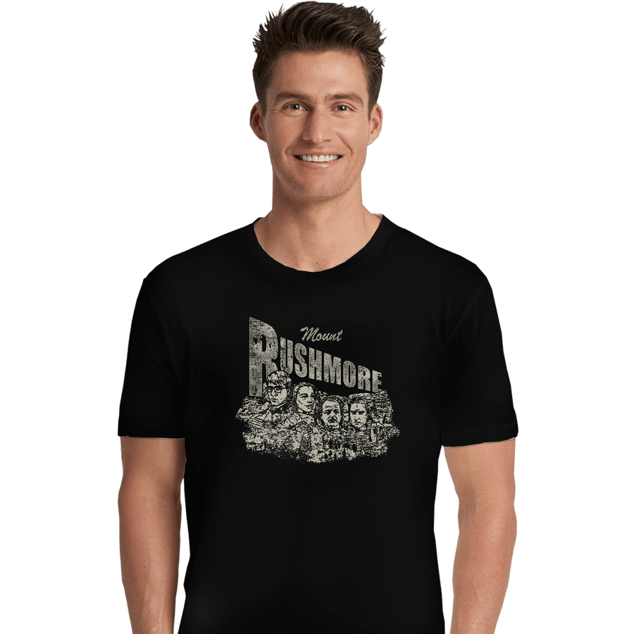 Shirts Premium Shirts, Unisex / Small / Black Mount Rushmore