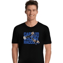 Load image into Gallery viewer, Secret_Shirts Premium Shirts, Unisex / Small / Black Captain Rocket Raccoon
