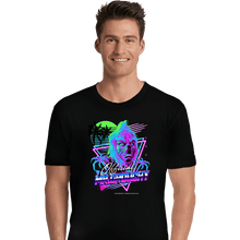 Load image into Gallery viewer, Shirts Premium Shirts, Unisex / Small / Black Mr Grouchy x CoDdesigns Neon Retro Tee
