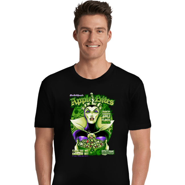Shirts Premium Shirts, Unisex / Small / Black Queen Grimhilde Cereal